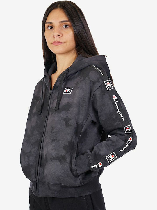 Rochester Damen Sweatshirtjacke Kapuzen Anthracite