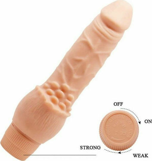 Baile Barbara Clark Realistic Vibrator 19.5cm Flesh