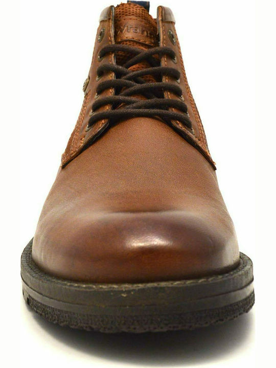 Wrangler Boogie Mid Herrenstiefel Cognac