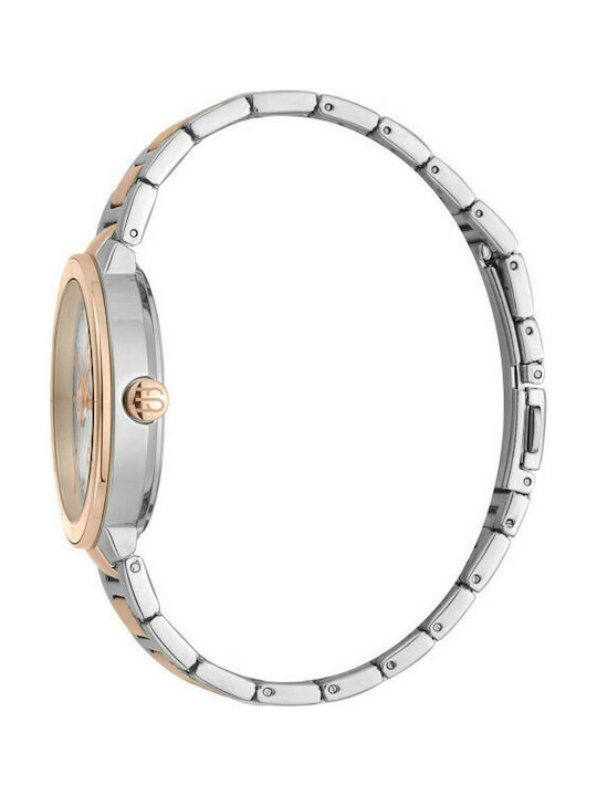 Esprit Watch Chronograph with Metal Bracelet Silver / Gold