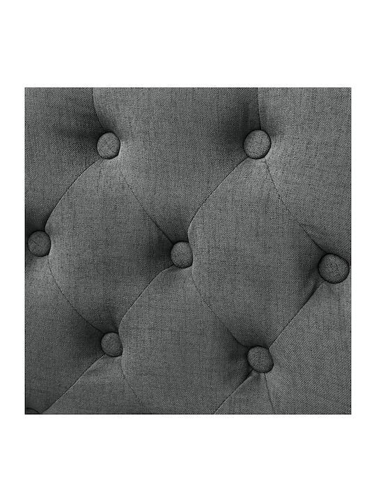 Dining Room Fabric Chair Dark Grey 52x60x95.5cm 4pcs