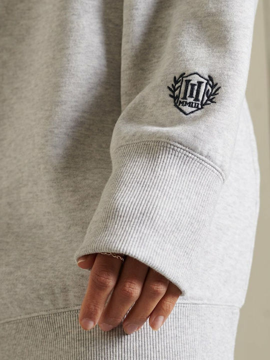Pride In Craft Mini Αθλητικό Φόρεμα Μακρυμάνικο Glacier Grey Marl