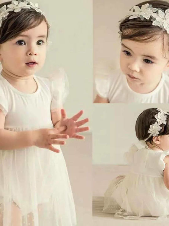 Elecool Baby Headband in White Color