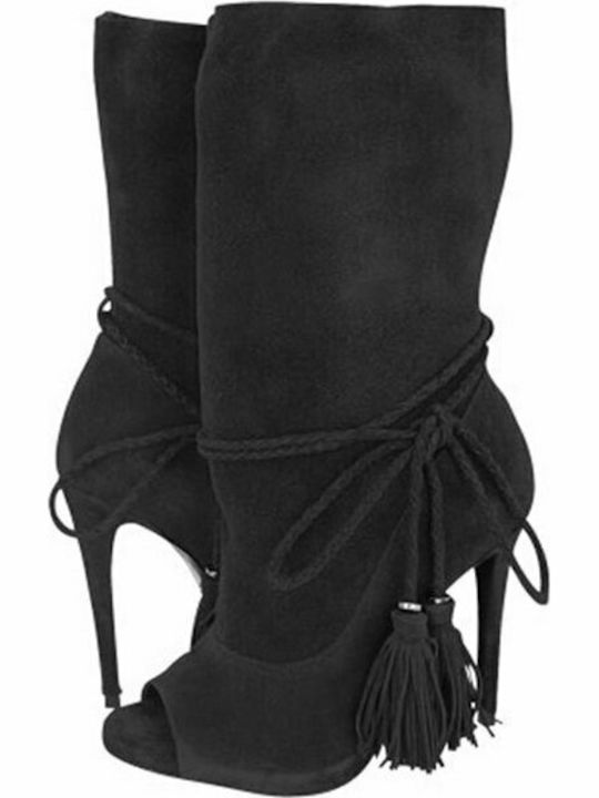 SCHUTZ ΓΥΝΑΙΚΕΙΑ ΜΠΟΤΑΚΙΑ BOTA SENHORA S0-17940097-BLACK