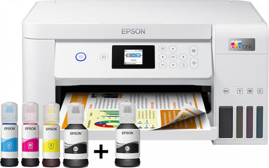 Epson EcoTank L4266 Colour All In One Inkjet Printer with WiFi and Mobile Printing White