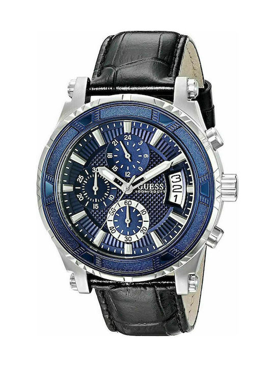 Guess Ρολόι Μπαταρίας με Δερμάτινο Λουράκι Guess Ρολόι Μπαταρίας με Δερμάτινο Λουράκι