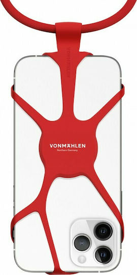 Vonmählen Infinity Каишка за китката за Мобилни Телефони Червен R100P0005