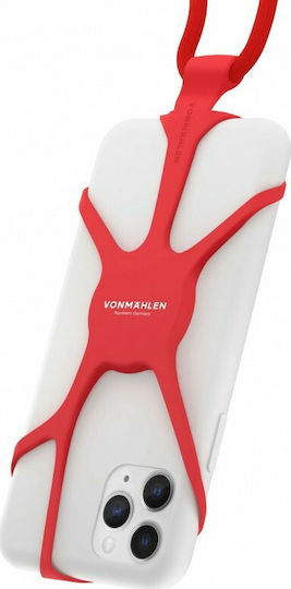Vonmählen Infinity Каишка за китката за Мобилни Телефони Червен R100P0005