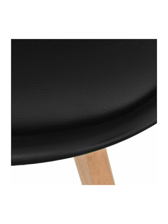 Stühle Speisesaal Schwarz 4Stück 48x53x83cm