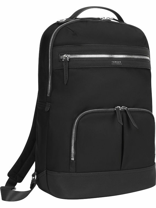 Targus Newport Αδιάβροχη Τσάντα Πλάτης για Laptop 15" σε Μαύρο χρώμα