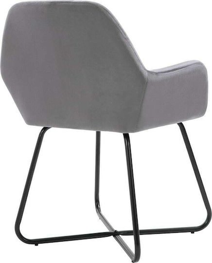 Stühle Speisesaal Gray 6Stück 61x61x84cm