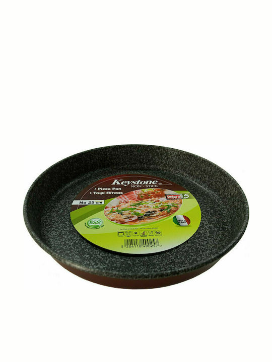 Keystone Tăvi de copt Pizza Aluminiu cu Strat Antiaderent 14cm