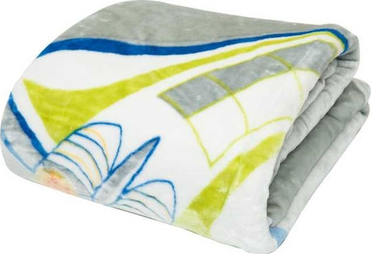 Borea Velvet Space Blanket P-20 Gray 150x220cm Borea Velvet Space Blanket P-20 Gray 150x220cm