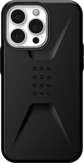UAG Civilian Back Cover Πλαστικό Μαύρο (iPhone 13 Pro)