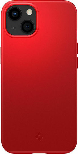 Spigen Thin Fit Back Cover Silicone Red (iPhone 13 mini)