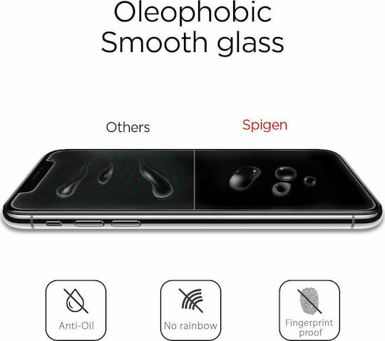 Spigen Align Master GLAS.TR Full Face Tempered Glass Black (iPhone 13 mini)