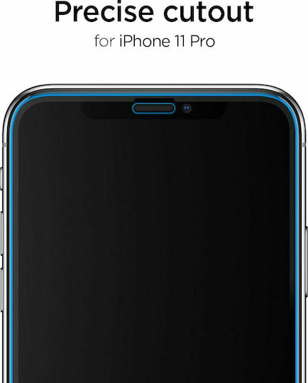 Spigen Align Master GLAS.TR Full Face Tempered Glass Black (iPhone 13 mini)