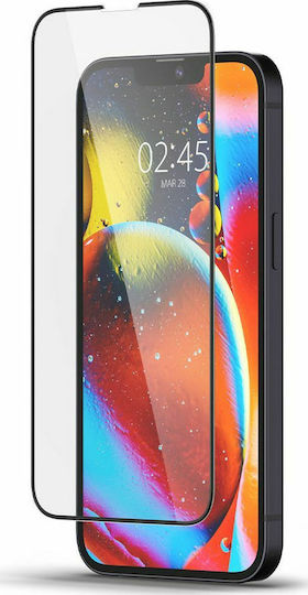 Spigen GLAS.tR Full Glue Full Face Tempered Glass (iPhone 13 mini)