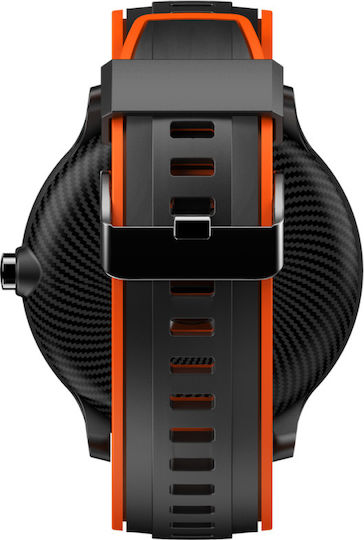 Manta SWT05BP Smartwatch mit Pulsmesser (Black / Orange)