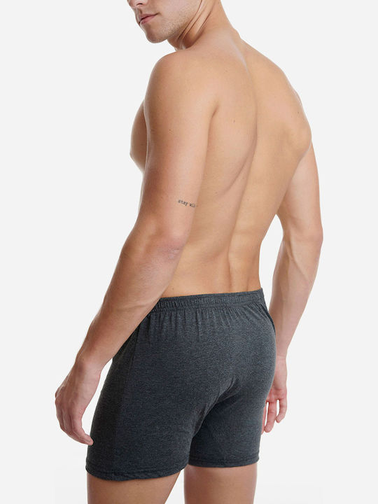 Walk Herren Boxershorts Gray 1Packung