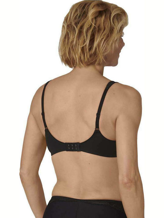 Modern Lace Bra without Padding Underwire Black