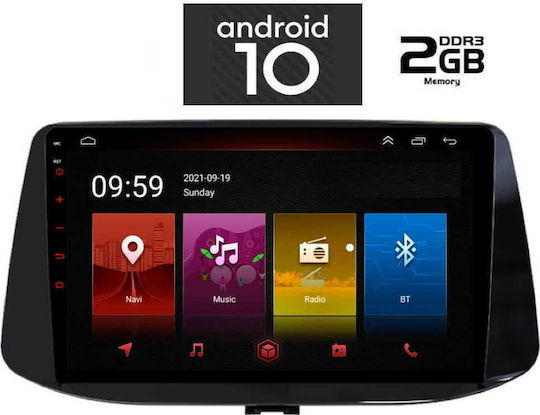 Lenovo Sistem Audio Auto Hummer H1 2007> (Bluetooth/USB/AUX/WiFi/GPS/Apple-Carplay/Android-Auto/Partitură) cu Ecran Tactil 9"
