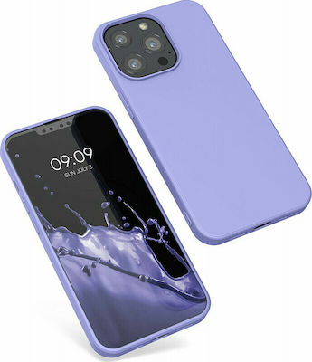 KWmobile Rubberized Back Cover Σιλικόνης Pastel Lavender (iPhone 13 Pro)