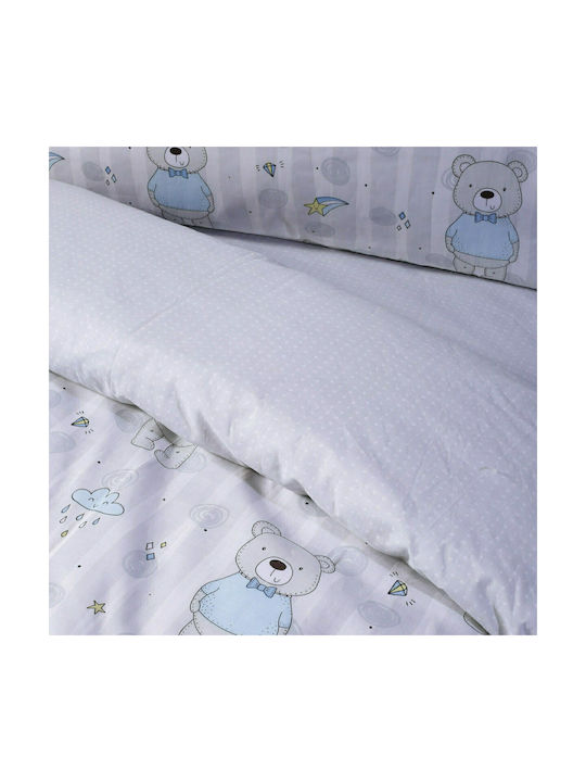 Das Home Seturi de cearșafuri Single Bumbac 4767 Ciel 170x260cm 3buc