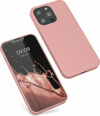 KWmobile Coperta din spate Silicon Rose Tan (iPhone 13 Pro) 55958.193