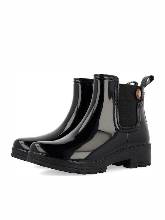 Women's Short Wellies Black