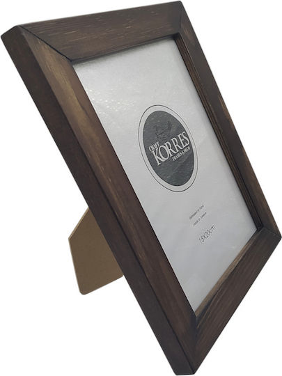 Korres Craft Fotorahmen Walnussbraun Hölzernes 15x20
