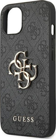 Guess Back Cover Synthetic Leather Gray (iPhone 13)