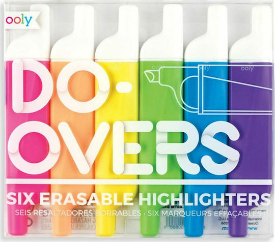 Ooly Do-Overs Markere de Subliniere Multicolor 6buc