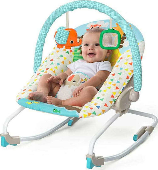 Bright Starts Baby Relax Schaukel Sunshine Seaside Rocker Mehrfarbig für Kind bis 2kg