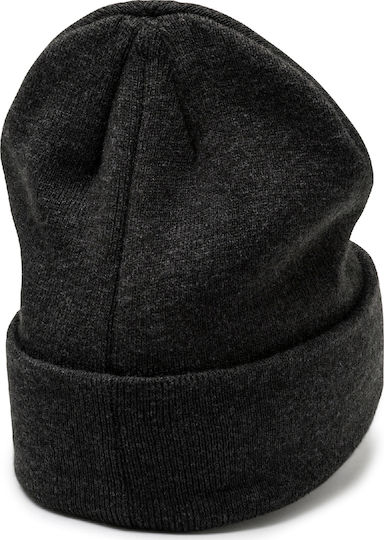 Archive Heather Beanie Ανδρικός Σκούφος με Rib Πλέξη σε Μαύρο χρώμα