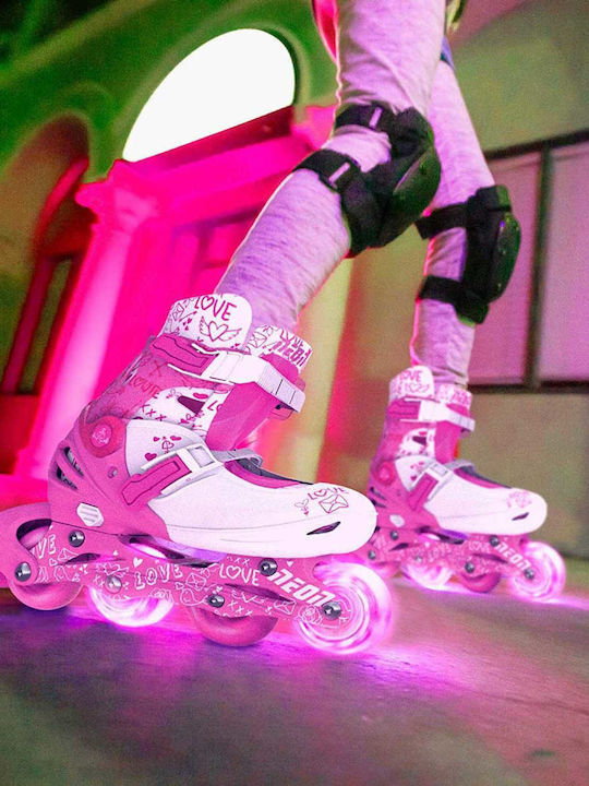 Y Volution Neon Combo 53.NT10P4 Quadruplu Reglabil Rolez Roz Copii