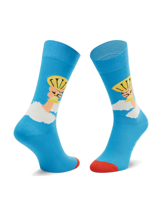 Happy Socks Monty Python Holy Grail Κάλτσες με Σχέδια Μπλε