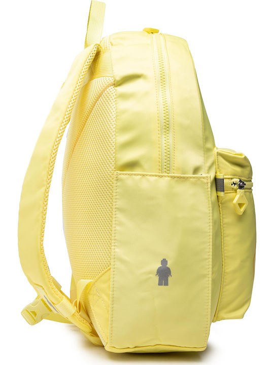 LEGO Tribini Joy Emoji School Bag Backpack Elementary, Elementary Yellow 17Liters