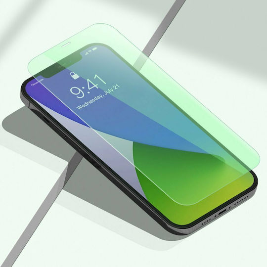 Baseus Anti Blue Light 0.15mm Full Face Tempered Glass 2pcs (iPhone 12 mini)