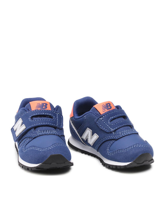 Kids Sneakers for Boys with Hoop & Loop Closure Navy Blue