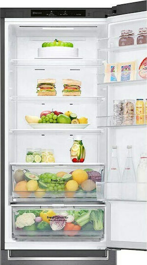 LG Kühl-Gefrierkombination 384Es Total NoFrost H203xB59.5xT68.2cm. Dark Graphite GBP62DSNGN