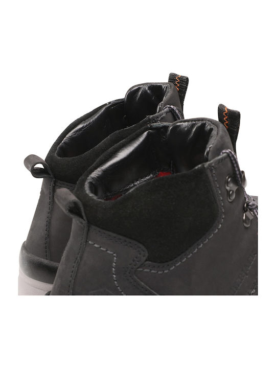 Lark Piele Negru Bocanci