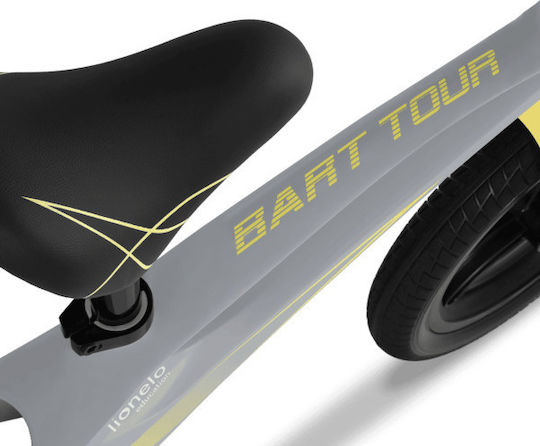 Lionelo Детски велосипед за баланс Bart Tour Сив