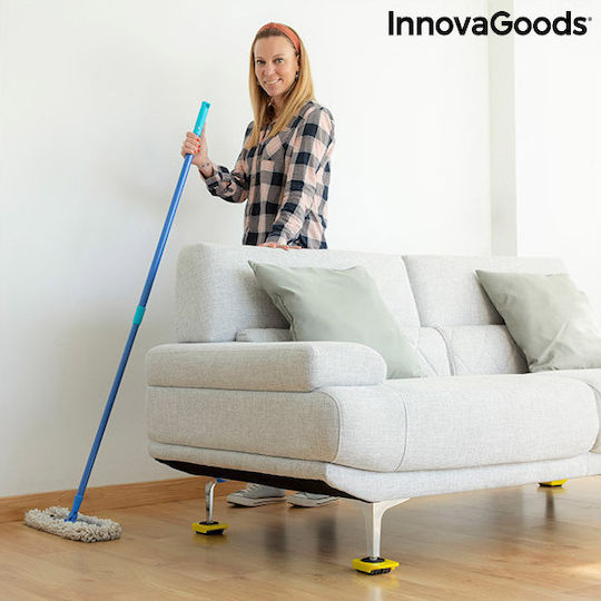 InnovaGoods Sistem de Transport pentru Mobilă pentru o Încărcătură cu Greutate de până la 150kg în Culorea Galben