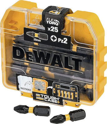 Dewalt Σετ 25 Μύτες Κατσαβιδιού Allen / Torq