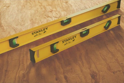 Stanley Basic I-Beam Nivel de spirit Din aluminiu 45buc cu 3 Ochiuri