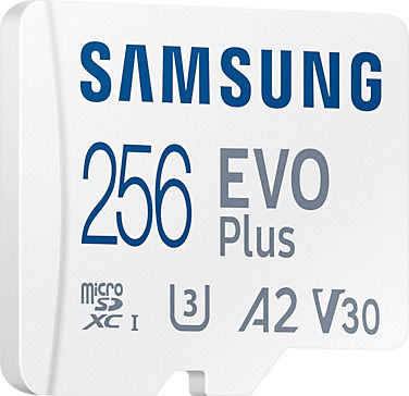 Samsung Evo Plus (2021) microSDXC 256GB U3 V30 A2 UHS-I 130MB/s with Adapter
