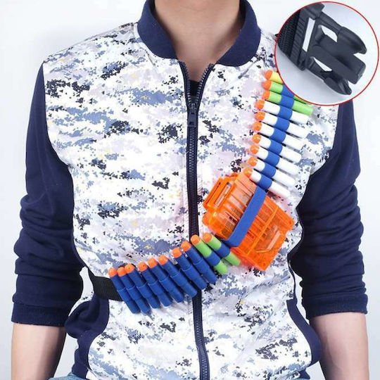 Shoulder Belt Accessories With Pouches For Plastic Bullets And Magazine Children's Foam Darts