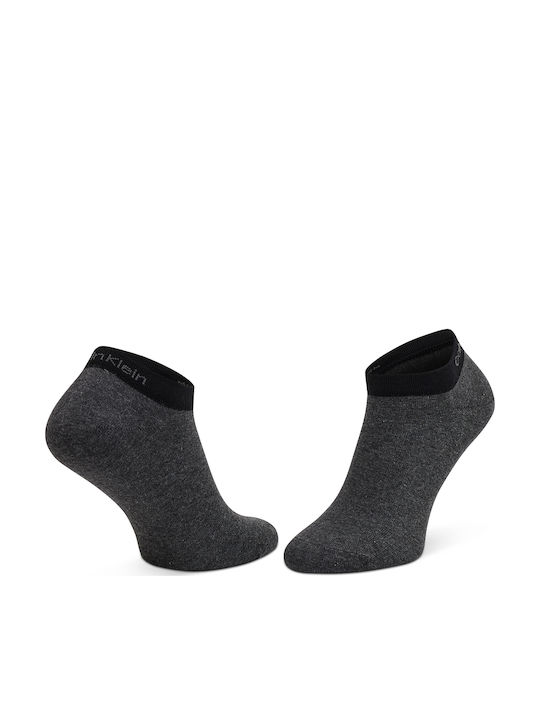 Calvin Klein Men's Patterned Socks Gray 2Pack