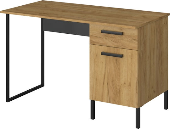 Schreibtisch Santes 120x60x74cm Golden Oak/Graphite Schreibtisch Santes 120x60x74cm Golden Oak/Graphite